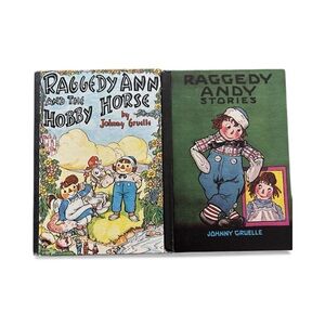 Vintage 1960’s Raggedy Ann and Andy Hardback Storybooks